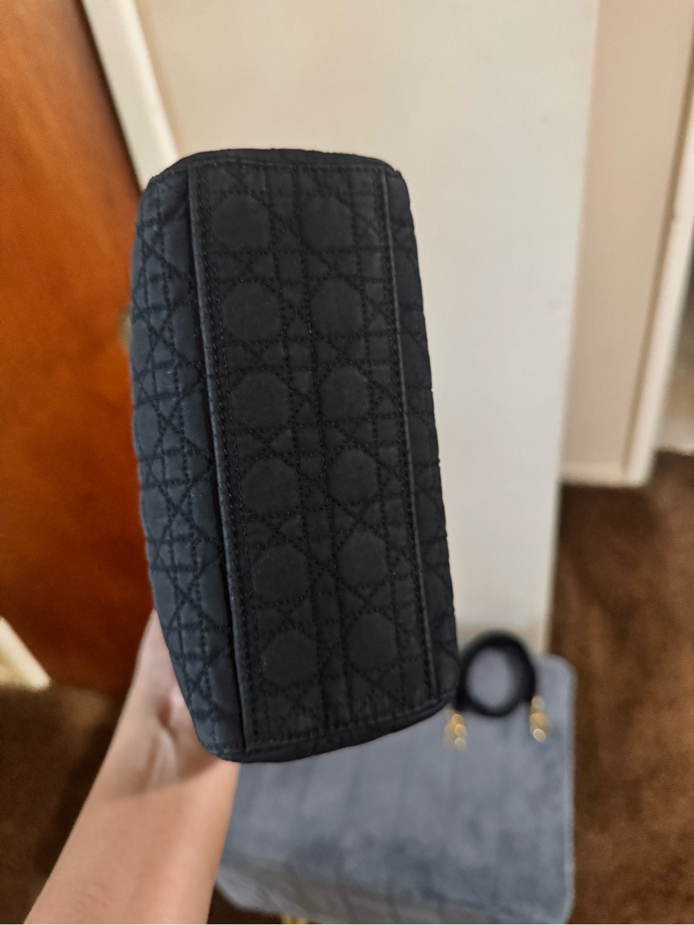 Lady Dior Mini Nylon Black - Picture 7 of 12